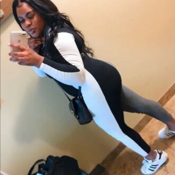 Color block jumpsuit - Picture 3 of 4